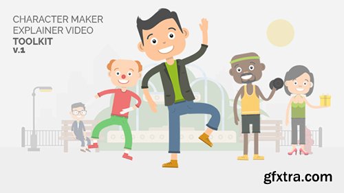 Videohive Character Maker - Explainer Video Toolkit 18731193 (With 17 February 17 Update)