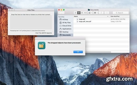 Hide Files 1.0 (Mac OS X)