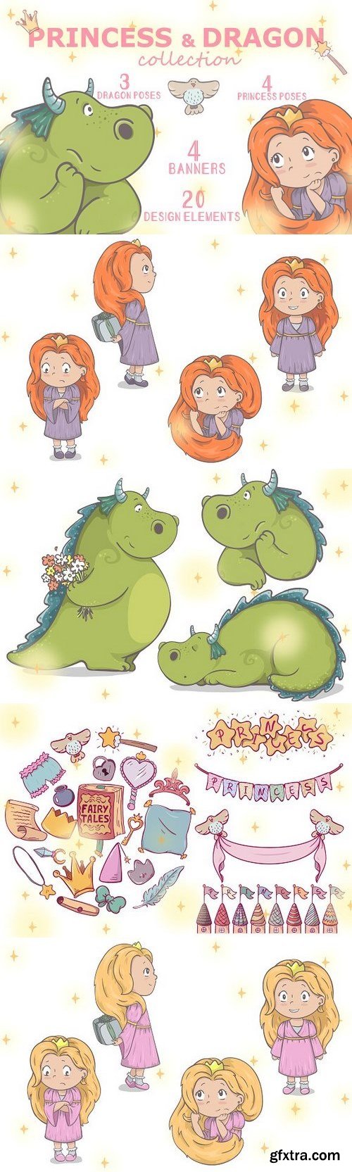 CM - *PRINCESS & DRAGON collection* 1477255