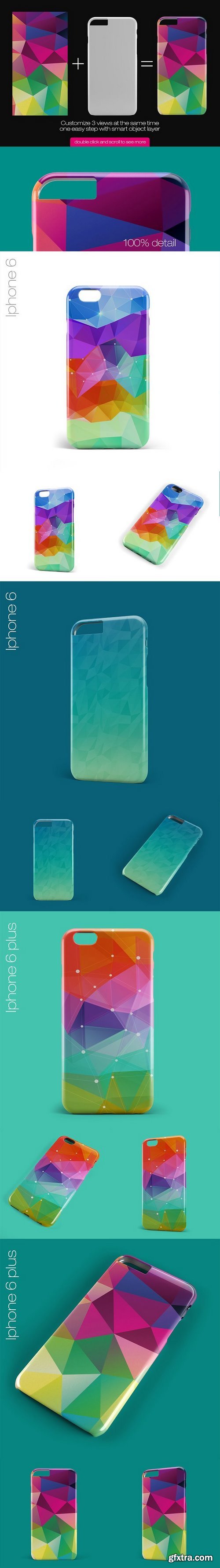 CM - Iphone 6/6S/6Plus Case Mock-Up 484619