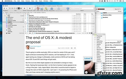DEVONthink Personal 2.9.11 (Mac OS X)