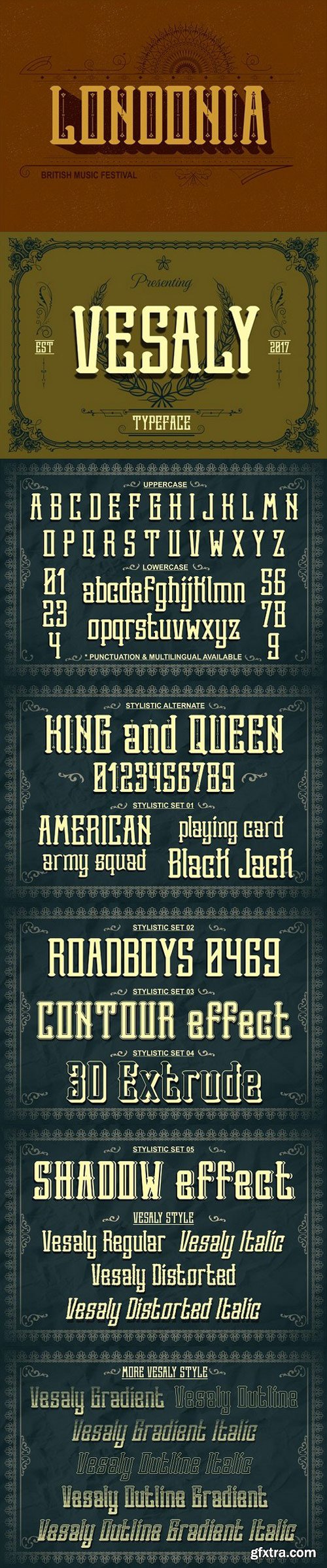 CM - Vesaly Pro Display Font 1412807