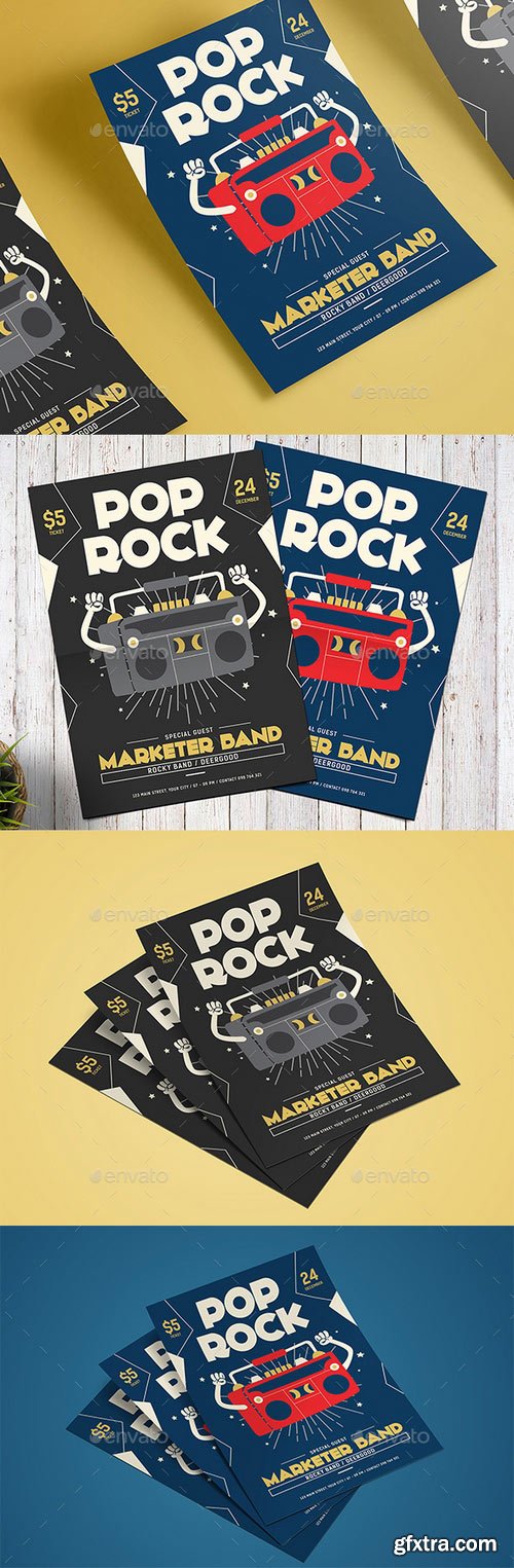 Graphicriver - Pop Rock Flyer 19523885