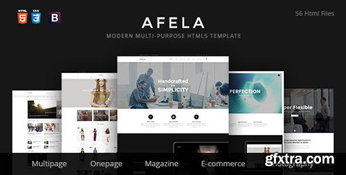 ThemeForest Afela | Flexible Multi-Purpose HTML5 Template 14581951