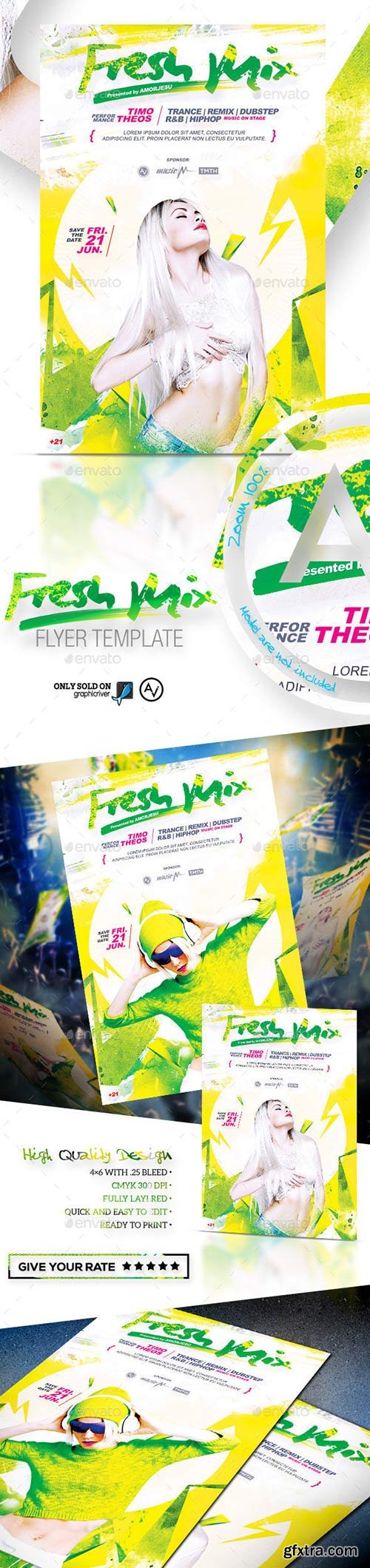 Graphicriver - Fresh Mix Flyer Template 11934274