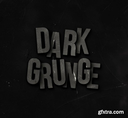 Dark Grunge Psd Text Effect