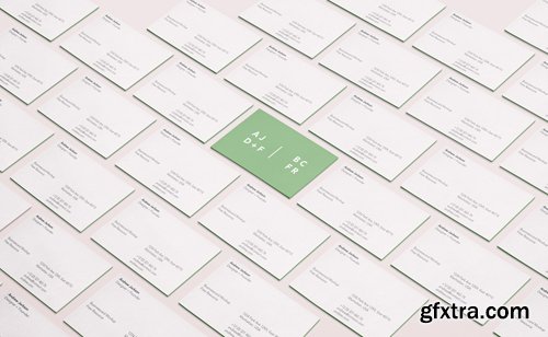 Psd Business Card Mock-Up Vol 37