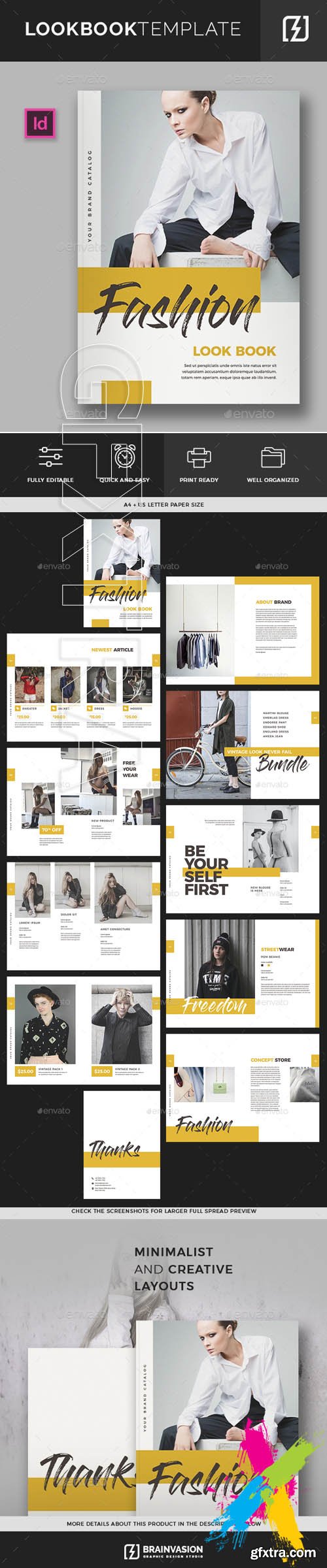 GR - Lookbook Fashion Magazine Template 19890311