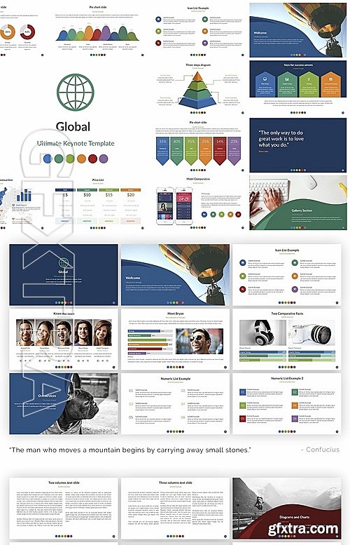 CreativeMarket Global | Keynote Template 1418505