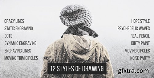 Videohive 12 Styles Of Drawing 17192708
