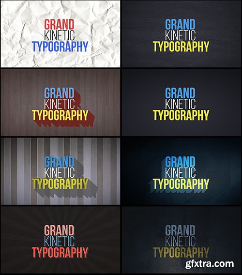 Videohive Grand Kinetic Typography 17124183