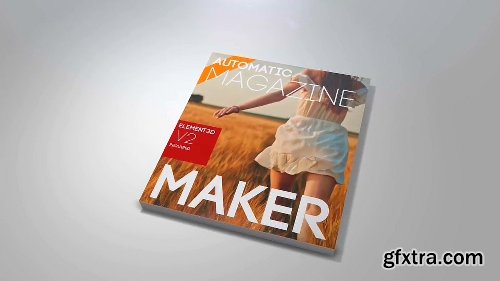 Videohive Magazine Maker Element 3D 19627387 (With 2 April 17 Update)