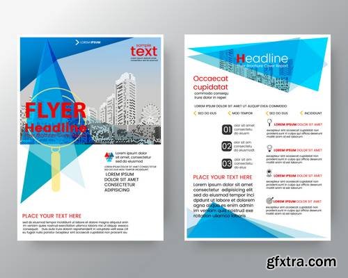 Abstract Background for Poster Brochure Flyer Design Layout Vector Template in A4 Size