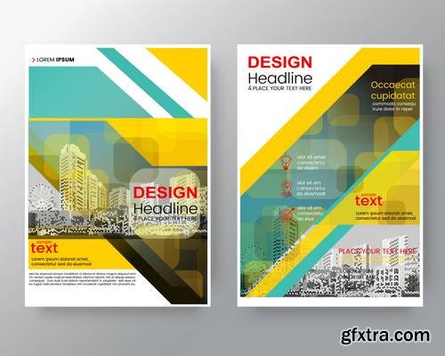 Abstract Background for Poster Brochure Flyer Design Layout Vector Template in A4 Size