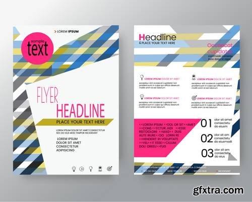 Abstract Background for Poster Brochure Flyer Design Layout Vector Template in A4 Size