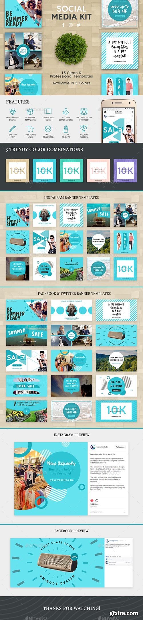 Graphicriver - Social Media Kit 19751307