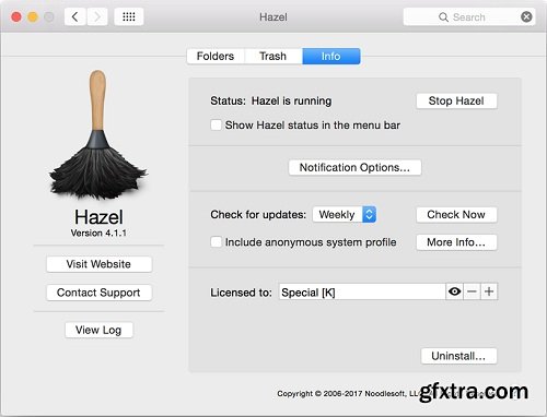 Noodlesoft Hazel 4.1.1 (Mac OS X)