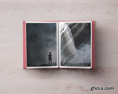 Psd Photo Album Mockup Template