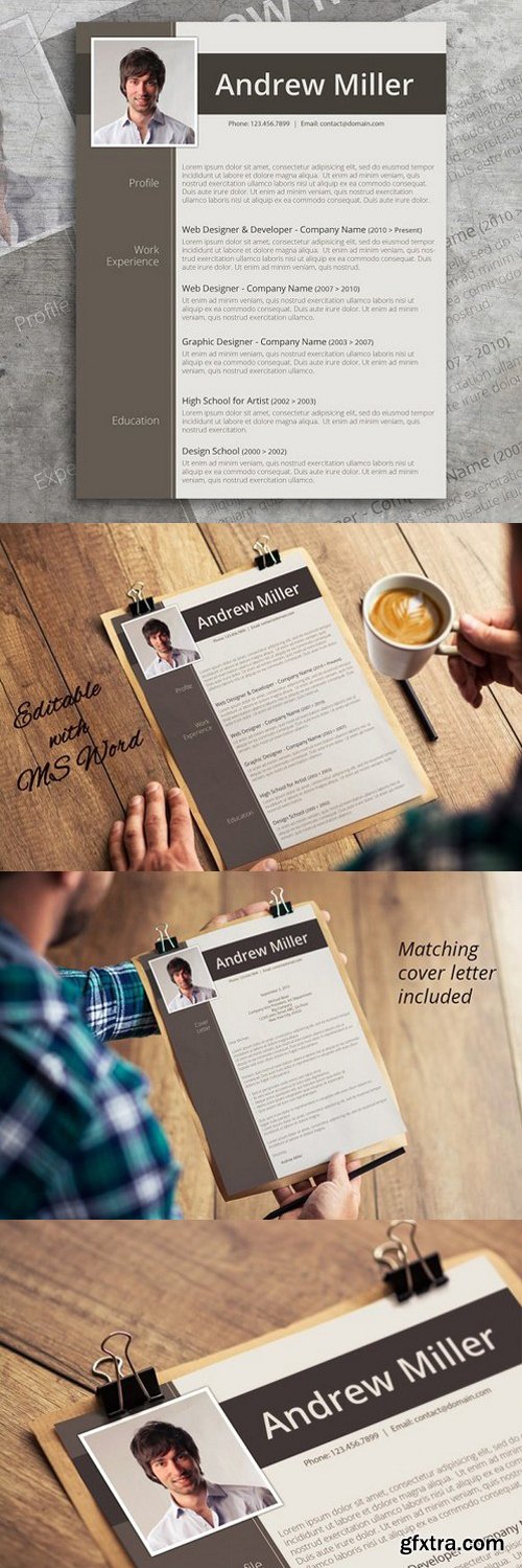 CM - Word Resume Template 346063