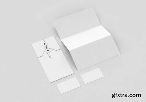 Base white Stationery Mock-up Template for Branding Identity