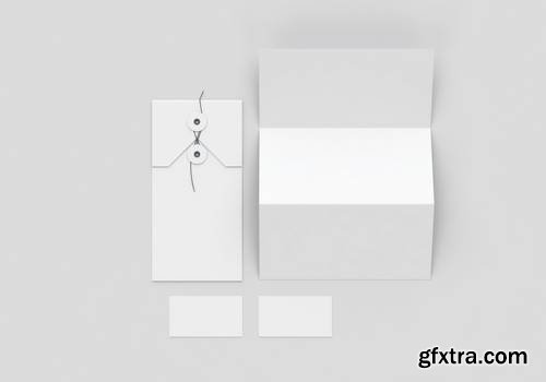 Base white Stationery Mock-up Template for Branding Identity