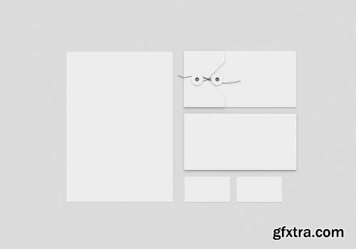 Base white Stationery Mock-up Template for Branding Identity