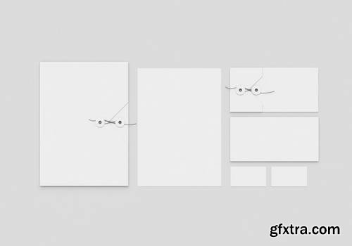 Base white Stationery Mock-up Template for Branding Identity