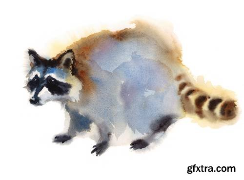 Watercolor Animals