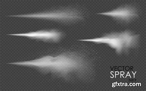 Smoke Vector on Transparent Background 4