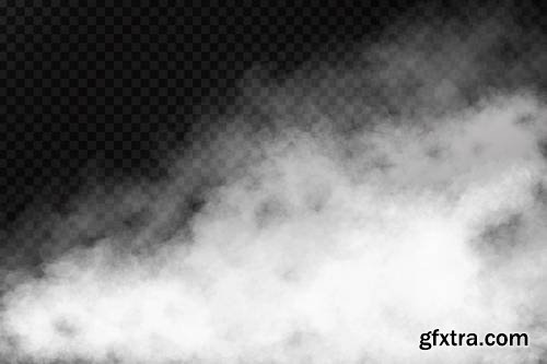 Smoke Vector on Transparent Background 4