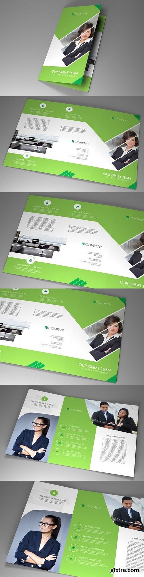 CM - Trifold Indesign Brochure Fancy vol2 1201415