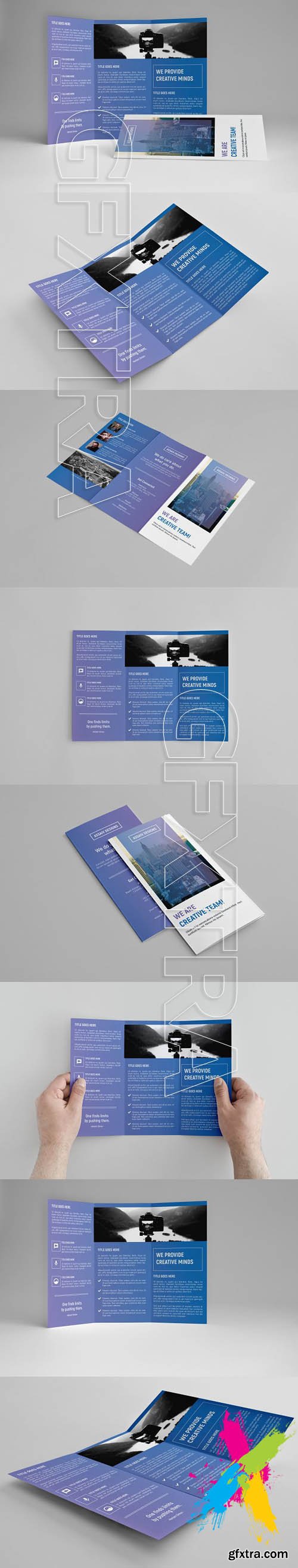 CM - Corporate Trifold Brochure Template 1492273