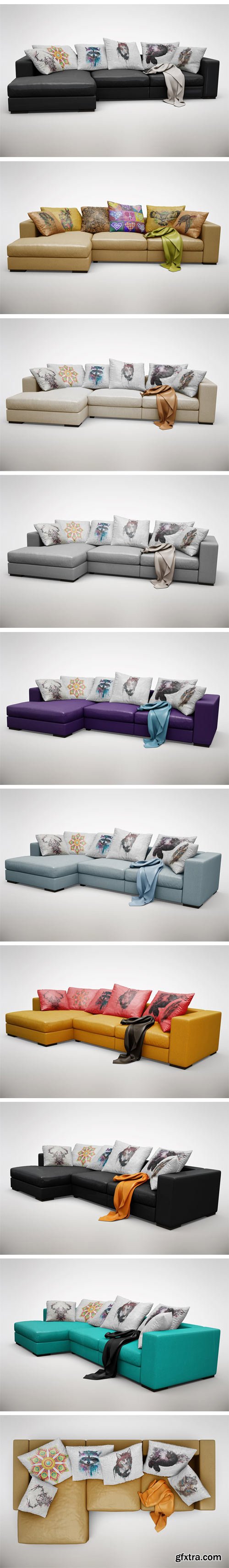 CM 1361282 - Bundle Sofa Pillow MockUp