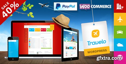 ThemeForest - Travelo v1.9.2 - Travel/Tour Booking WordPress Theme - 9806696