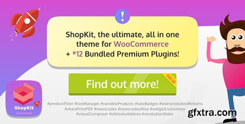 ThemeForest - ShopKit v1.0.0 - The WooCommerce Theme - 19438294