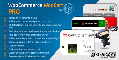 CodeCanyon - WooCommerce Cart - WooCart Pro v2.5.0 - 7992078