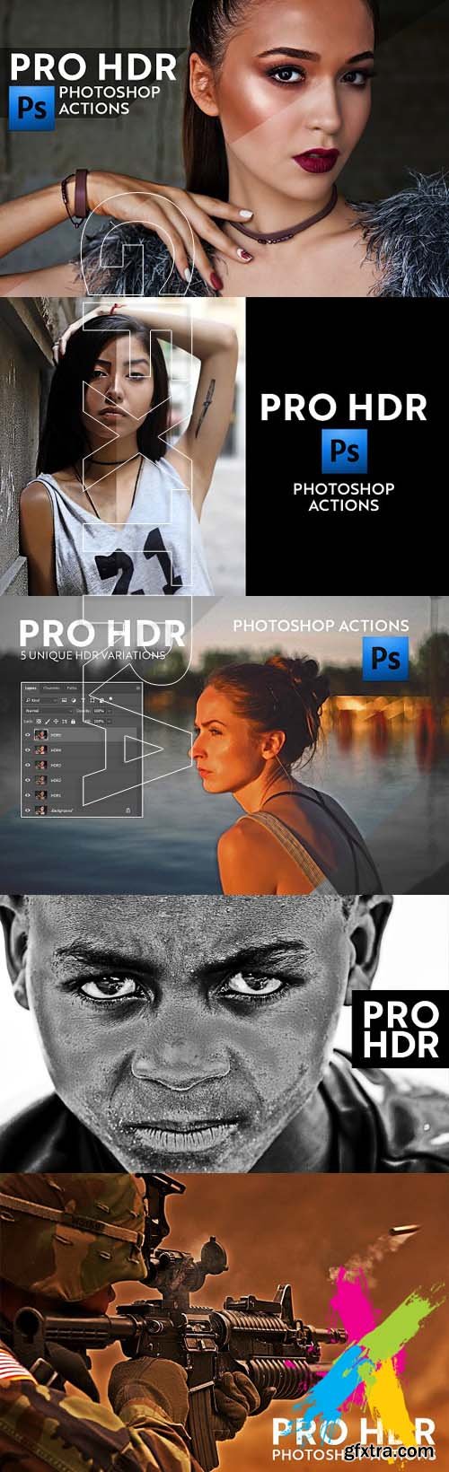 CM - Pro HDR Actions for Photoshop 1492057