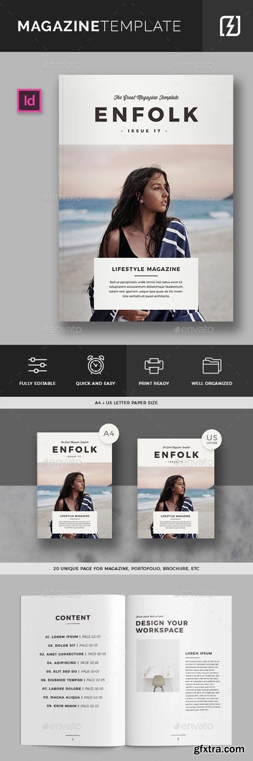 GraphicRiver - Magazine Template - 19871576