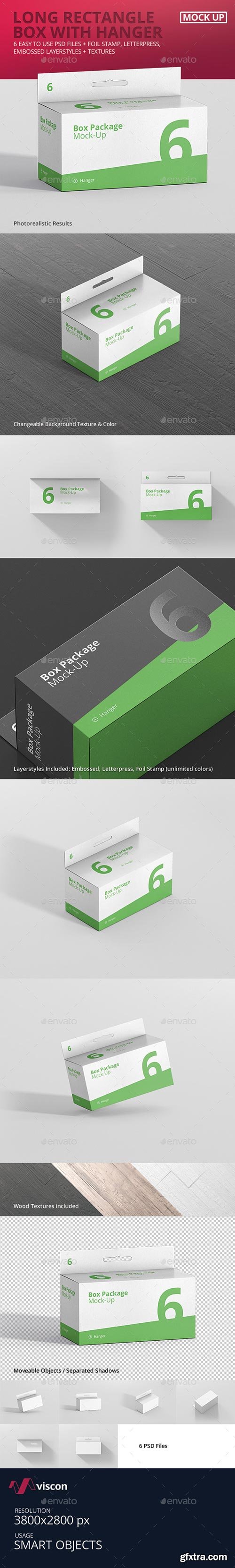 Graphicriver - Package Box Mock-Up - Long Rectangle with Hanger 18073028