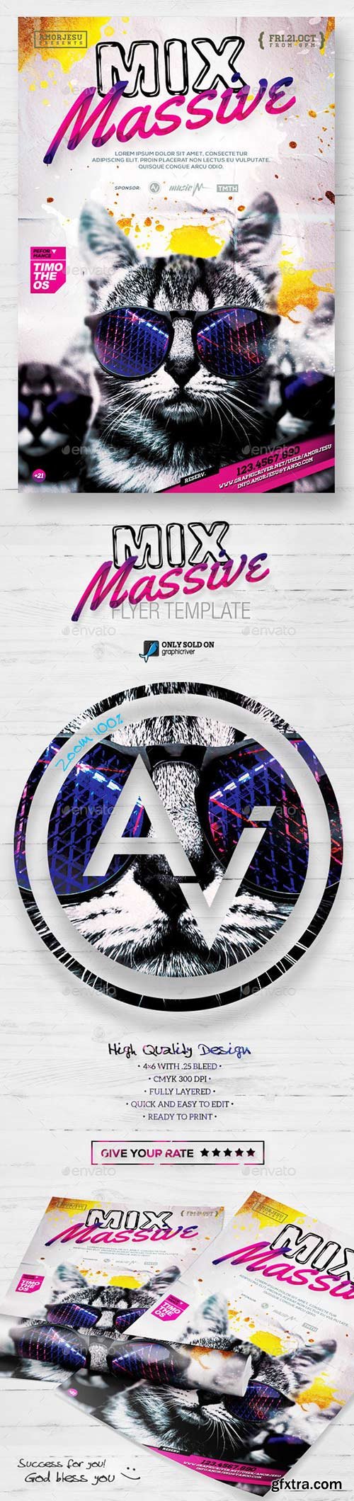 Graphicriver - Mix Massive Flyer Template 12132212