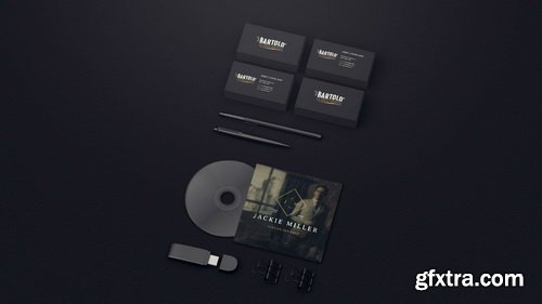 Videohive - Black Mock-up Video Presentation - 19848021