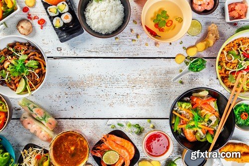 Asian food 1 - 8 UHQ JPEG