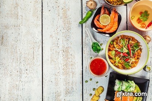 Asian food 1 - 8 UHQ JPEG