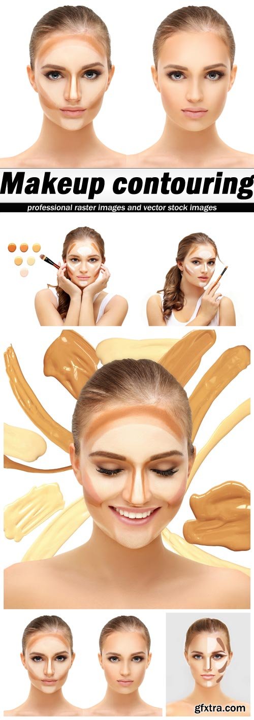 Makeup contouring - 5 UHQ JPEG