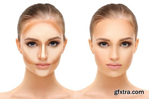 Makeup contouring - 5 UHQ JPEG