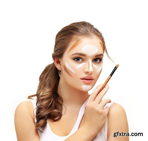 Makeup contouring - 5 UHQ JPEG