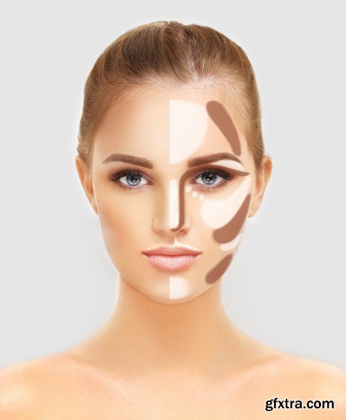 Makeup contouring - 5 UHQ JPEG