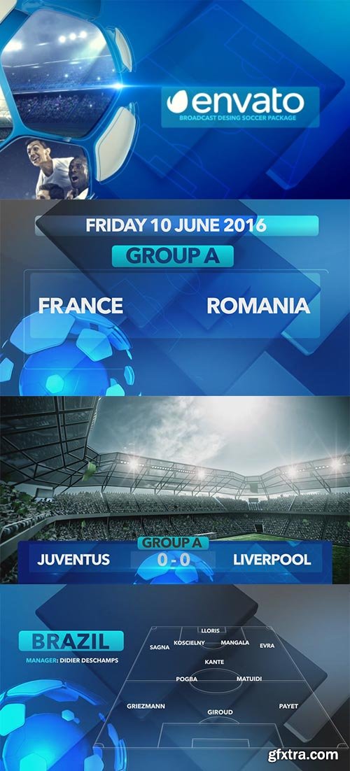 Videohive - Broadcast Soccer Package - 19857414