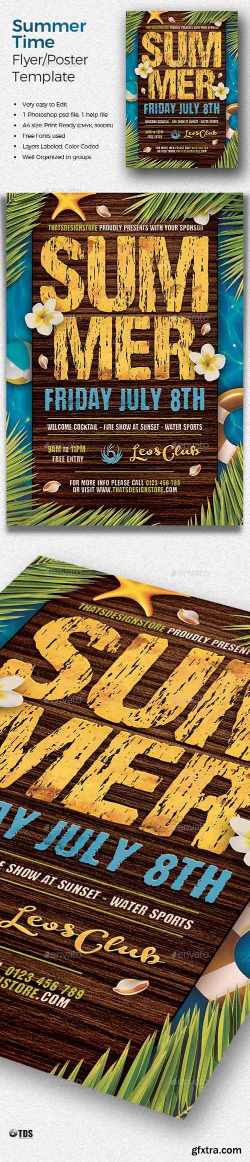 GR - Summertime Flyer Template V3 19945291