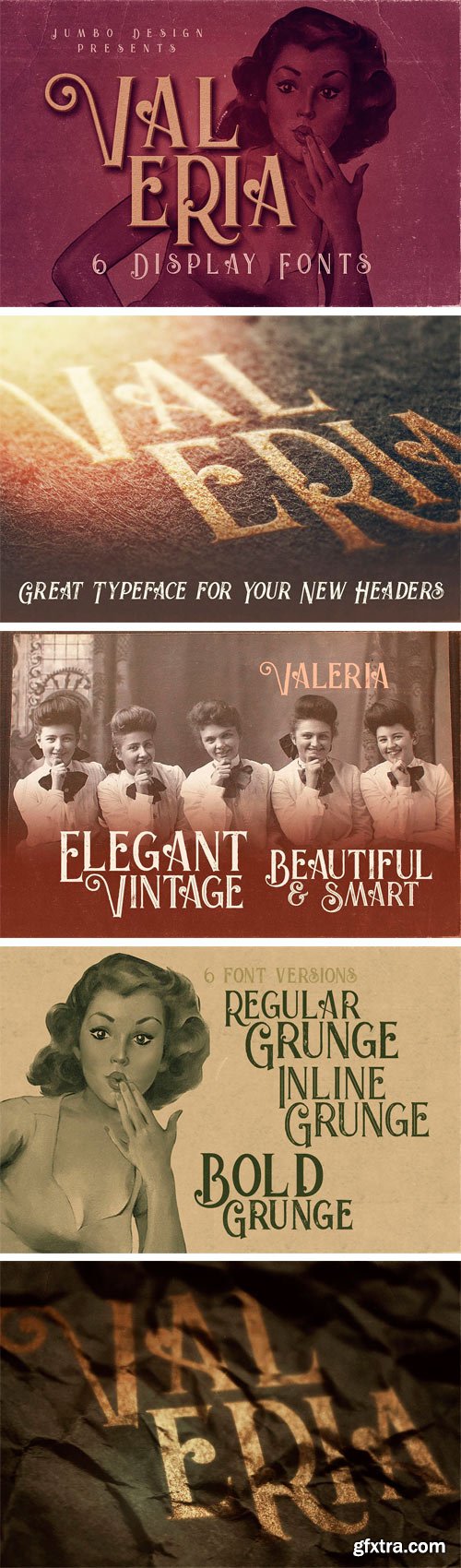 CM 1458598 - Valeria - Display Font